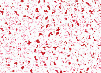 Abstract Digital Hand Painting Tie Dye Watercolor Brush Strokes Stains Splashes Seamless Pattern with Blurred Background