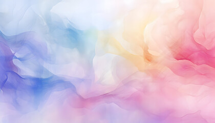 Pastel abstract watercolor background. Liquify pastel backdrop. Digital paper art.  - obrazy, fototapety, plakaty