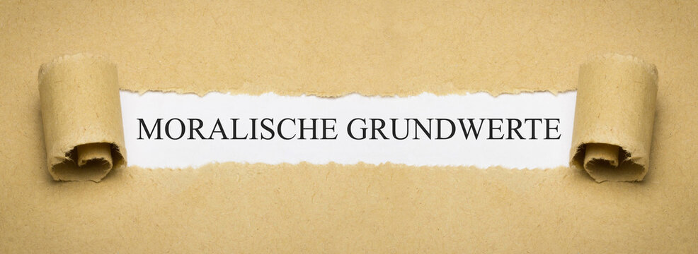 moralische Grundwerte