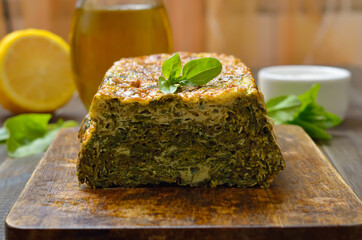 Spinach bread