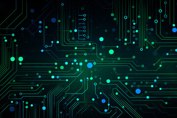 Circuit board electronic chips or electrical line engineering technology concept background