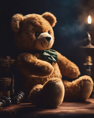 teddy bear - Created with Generative AI Technology
