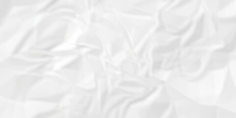 	
Crumpled paper texture and White crumpled paper texture crush paper so that it becomes creased and wrinkled. Old white crumpled paper sheet background texture.	
