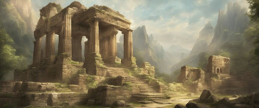 Ancient Ruins Wallpaper