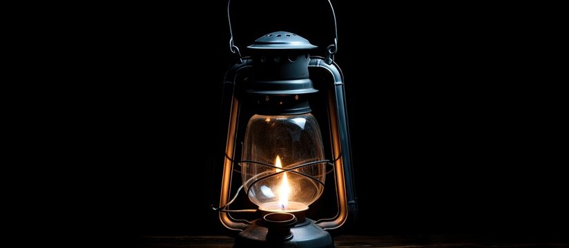 Candle lantern used in Civil War reenactment