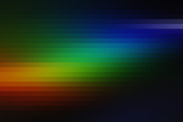 Pixels rainbow refraction prism light rainbow holographic background texture. Abstract background for e-commerce signs retail shopping, advertisement business agency, landing pages, header and more