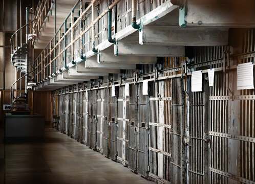 Sunrise Alley in Alcatraz Prison - Powered by Adobe