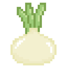 Onion cartoon pixel