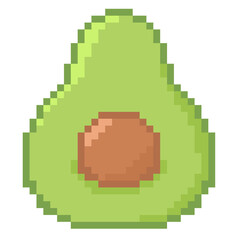 Kiwi cartoon pixel