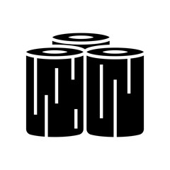 Log, wood icon