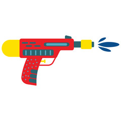 Obraz premium vector water gun