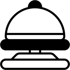 Vector Icon Hotel Bell, Bell, Hotel, Hotel Bell, Service, Ring