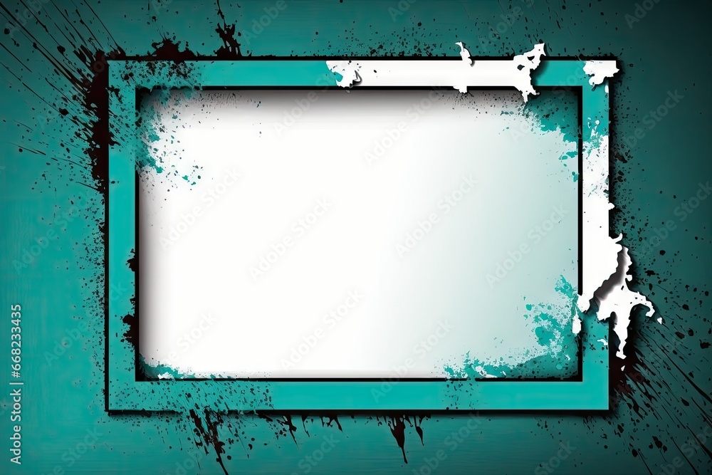 Poster grunge frame with space for your text