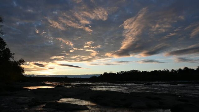 Sunset on the River