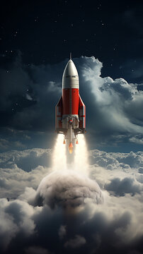 foquete em lan&ccedil;amento ao espa&ccedil;o 