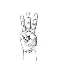 Finger Illustration, Vector Art, Icons, and Graphics