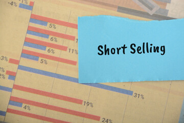 Short Selling is refer to an investor or trader sells an asset that they do not own but instead have borrowed with the expectation that its price will decrease in the future.