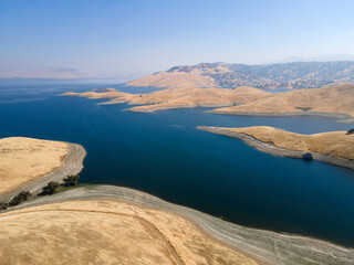 San Luis Reservoir near Los Baños California