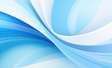 Fototapeta premium a blue and white abstract background Generative AI