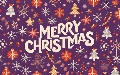 merry christmas concept