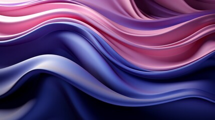 Fototapeta premium A vibrant, swirling mix of lilac and blue hues dance across the abstract fabric, evoking a sense of ethereal beauty and fluidity