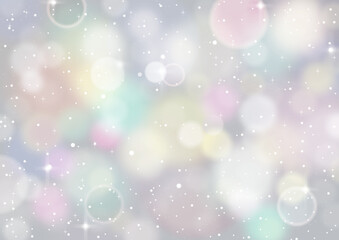 冬の背景ベクター素材