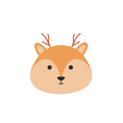 vector animal face © Anita