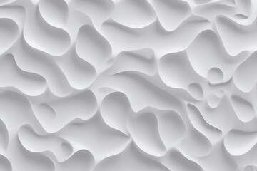 white abstract shape background 