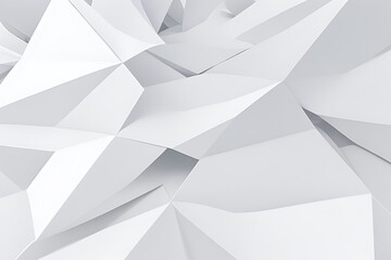 white abstract shape background