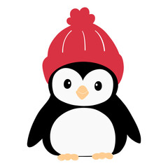 Christmas penguin 