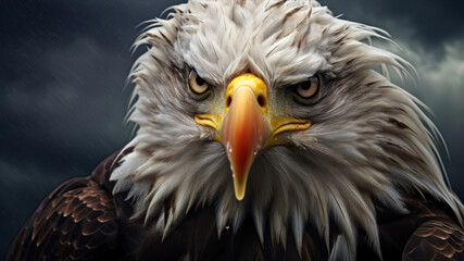 Fototapeta premium Bald Eagle (Haliaeetus leucocephalus)