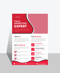 Elegant business flyer, Flayer brochure design ,