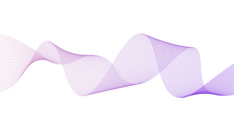 Abstract colorful sound, voice, music curved and wave lines background.Vector wave lines, gradient, perfect for background,