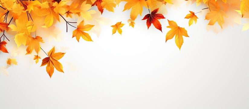 Fall foliage Autumn themed templates for posters banners flyers presentations and reports