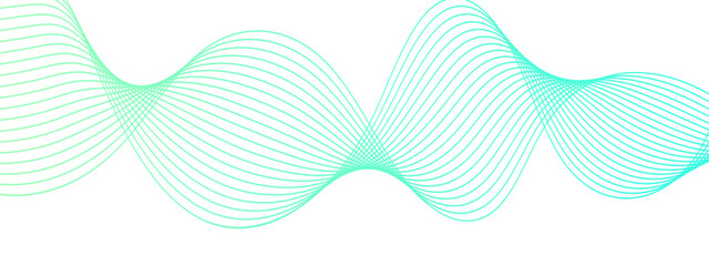 Abstract colorful wave line transparent background modern stream wave background and wave curve lines background. Vector business Illustration pattern of lines in transparent background