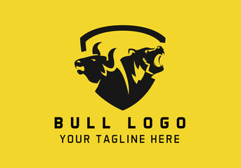animals, brand, branding, buffalo, bull, bull head, bull logo, business, capital, cloth, clothes, company, elegant, finance, head, invest, investment, logo, mark, minimal, minimalist, power,