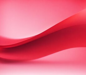 Abstract gradient smooth RED background image by AI