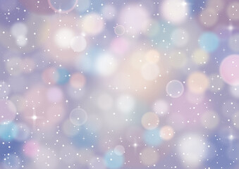 冬の背景ベクター素材