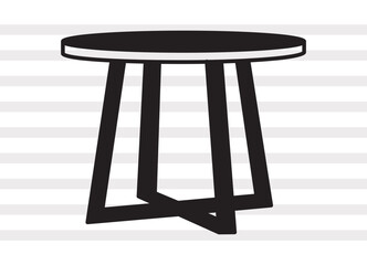 Dining Table SVG, Living Room Table Svg, Furniture Svg, Table Bundle