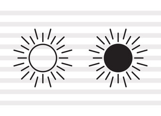 Sun SVG, Sun Silhouette, Summer Sun Svg, Sunburst Svg, Sunrise Svg, Sun Light Svg, Sun Bundle