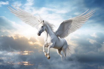 Astral Soar: Majestic Winged Horse