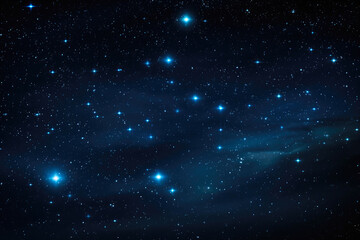 Starry Constellations Illuminating the Night