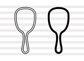 Mirror SVG, Mirror Silhouette, Mirror Frame Svg, Framed Mirror Svg, Hand Mirror Svg, Mirror Bundle