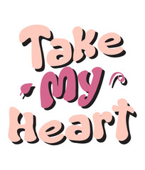 Retro, VALENTINES DAY Craft Design. T-shirt Design. Illustration