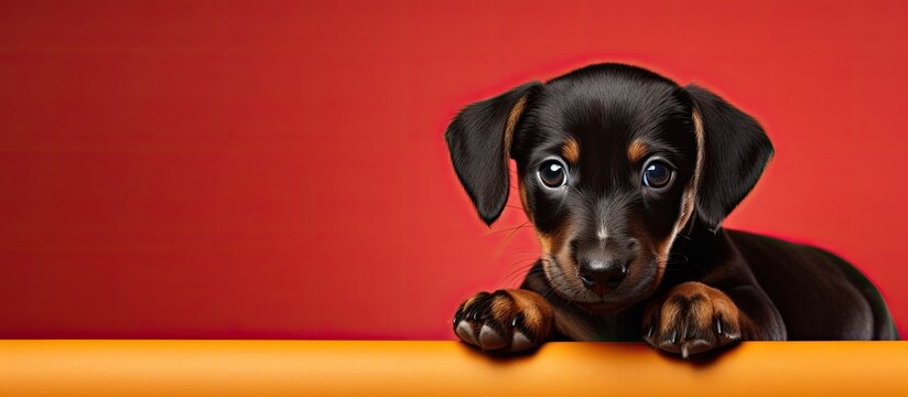 Mischievous and playful Riley is a puppy