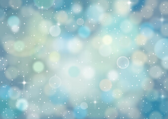 冬の背景ベクター素材