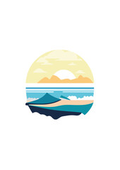 summer icon set