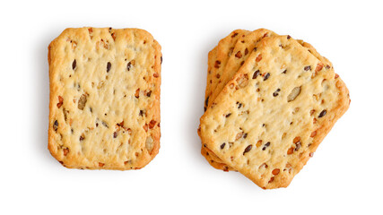 Multigrain crunchy crackers