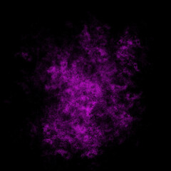 Pink color powder explosion isolated on black background. Royalty high-quality free stock photo image Freeze motion of Pink powder exploding. Colorful dust explode. Paint Holi, dust particles splash