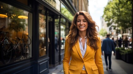 Fototapeta premium Business girl